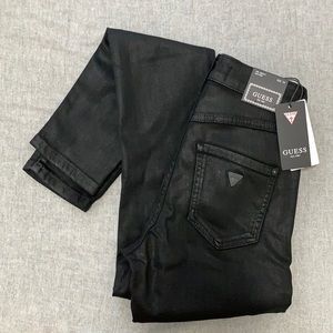 Guess black denim jeans